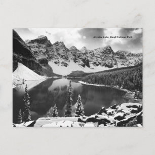 Lac Moraine, parc national Banff Carte postale