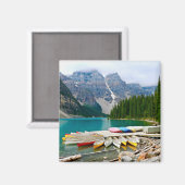 Lac Moraine Parc national Banff Magnet (Recto/Verso)