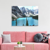 Lac Moraine, parc national Banff Toile enveloppée (Insitu(Salon))
