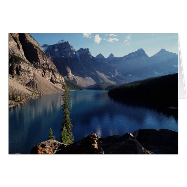 Lac Moraine Parc national de Banff (Devant horizontal)