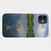 Lac Nuages Sky Belarus Nature iPhone 11 Coque (Dos (Horizontal))