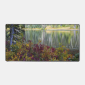 Lac paisible Vibrant automne couleur paysage (Recto)