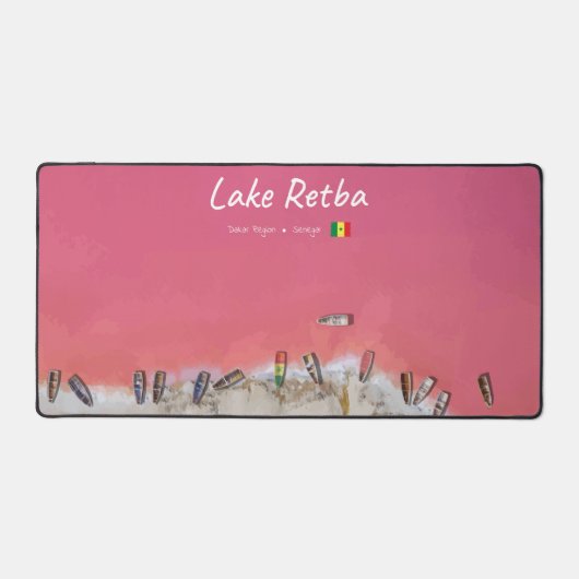 Lac Retba, Sénégal - Bateaux du lac rose (Recto)