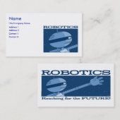 Lac "ROBOTIQUE autumn !" Carte de visite (Devant / Derrière)