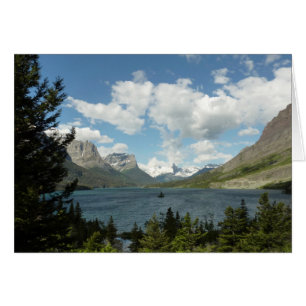Lac Saint Mary II dans le parc national de Glacier