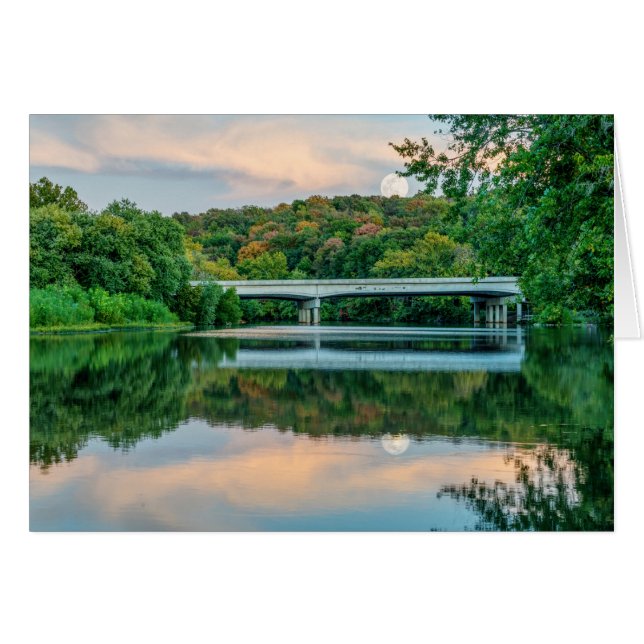 Lac Springfield Tranquillité du soir (Devant horizontal)