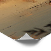 Lac Sunset Paysage Photo Nature Poster du mur (Coin)