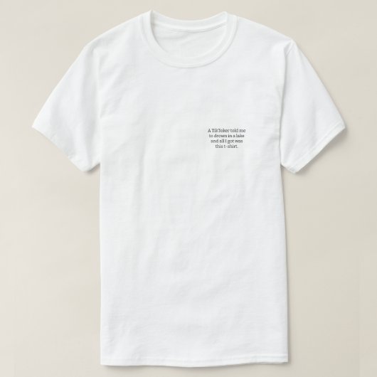 Lac T-Shirt (Design devant)