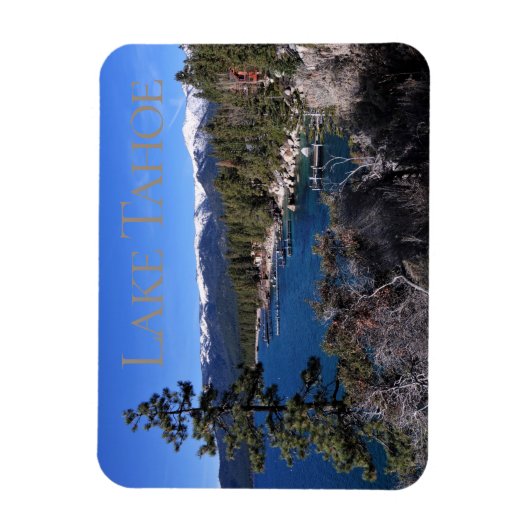 Lac Tahoe Magnet (Vertical)