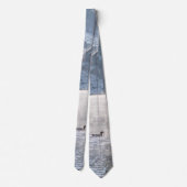 Lac Taneycomo Foggy Cravate de pêche d'hiver (Dos)