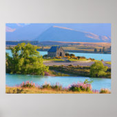 lac tekapo affiche du paysage de la nouvelle-zélan (Devant)