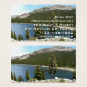 Lac Tenaya dans le Parc national de Yosemite (Devant & derrière)