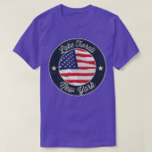 Lac Tiorati - T-shirt Souvenir Patriotique New Yor (Design devant)