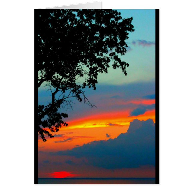 Lac Winnebago Coucher De Soleil Penser À Vous (Devant)