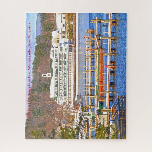 Lac Winnipesaukee New Hampshire. Jigsaw Puzzle (Vertical)