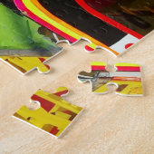 Lac Xochimilco Mexique. Jigsaw Puzzle (Côté)