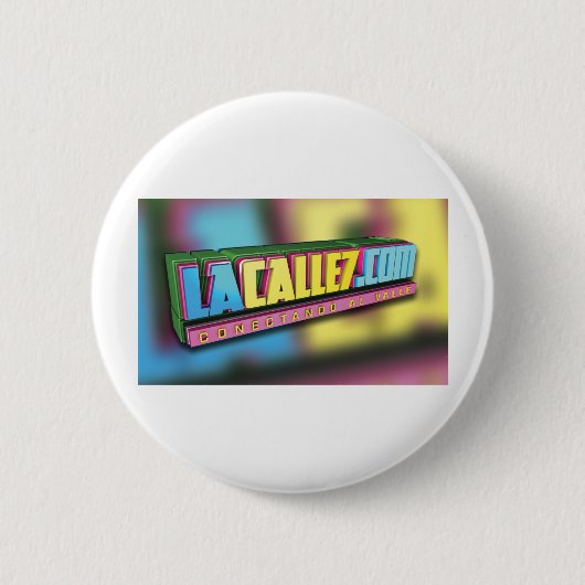 LaCalle7.com Ronde Button 5,7 Cm (Voorkant)