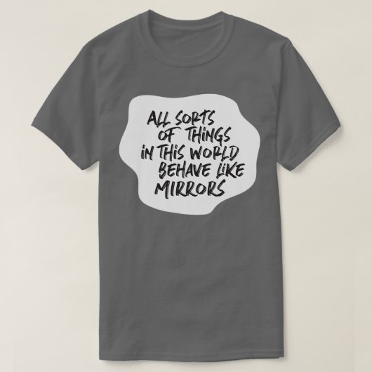 Lacan Mirrors T-shirt (Design voorkant)