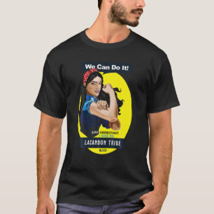 Lacandon Native Mexican Indian Woman begrijpt nooi T-shirt