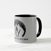 L'Accident De Ski Se Bien Bientôt Grande Mug De Ca (Devant droit)
