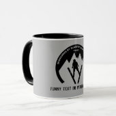 L'Accident De Ski Se Bien Bientôt Grande Mug De Ca (Devant gauche)