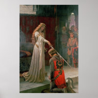 L'Accolade d'Edmund Blair Leighton - affiche