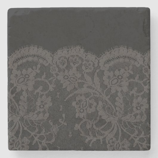 Lace 2 stenen onderzetter (Voorkant)