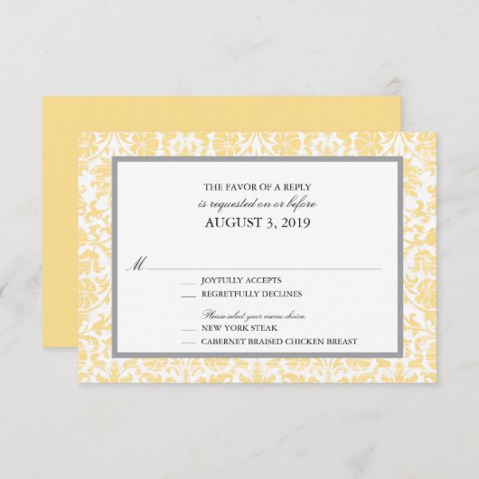 Lace Affair RSVP (Voorkant / Achterkant)