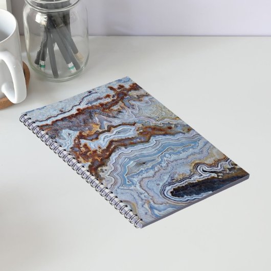 Lace Agate Rock Pattern Notitieboek
