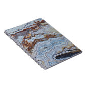 Lace Agate Steenpatroon Notitieboek (Rechterzijde)