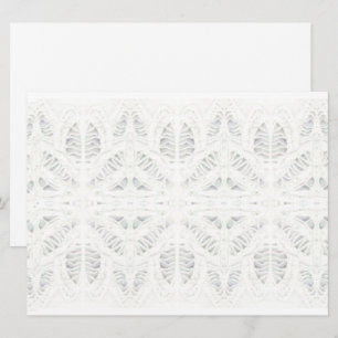 LACE BATTENBURG 6,5x8,75 Carte plate / Horizontal