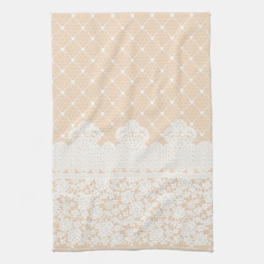 Lace Border Theedoek (Verticaal)