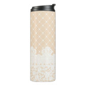 Lace Border Thermosbeker (Gedraaid links)