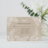 Lace Butterflies RSVP (Staand voorkant)
