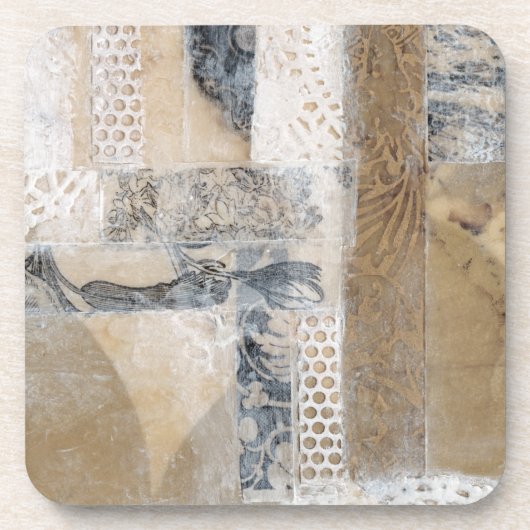 Lace Collage I Bier Onderzetter (Voorkant)