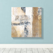 Lace Collage I Canvas Afdruk (Insitu (Houten vloer))