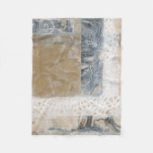 Lace Collage II Fleece Deken (Voorkant)