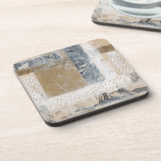 Lace Collage II Onderzetter (Linkerzijde)