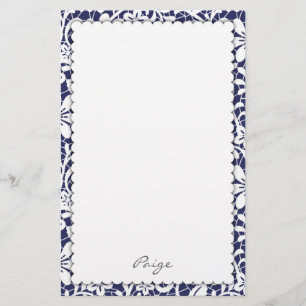 Lace Damask - Gepersonaliseerde schrijfbenodigdhed Briefpapier