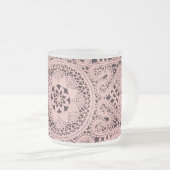 LACE de tasse de verre givrée de 10 oz congelée (Devant droit)