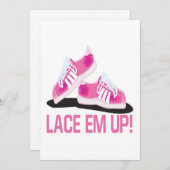 Lace Em Up Kaart (Voorkant / Achterkant)