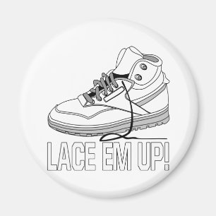 Lace Em Up Magneet