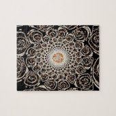 Lace Fractal Jigzaag Puzzle Legpuzzel (Horizontaal)