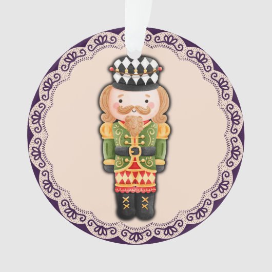 Lace Frill Notenkraker Magic - Acryl Ornament (voorkant)