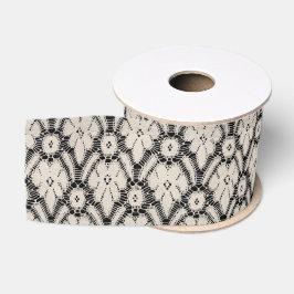 Lace Grosgrain Ribbon Lint