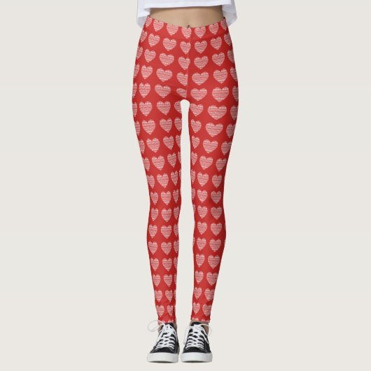 Lace Heart Leggings (Devant)