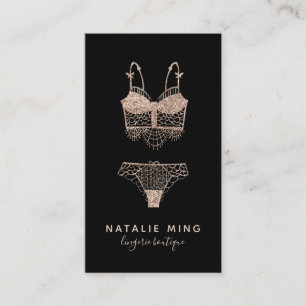 Lace Lingerie Boutique Logo Visitekaartje