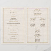 Lace-lint en zonnebloemen op het programma voor ee (Achterkant)