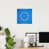 Lace Mandala Poster (Thuiskantoor)
