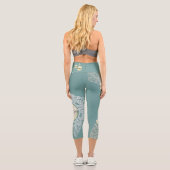 Lace mandala yoga capri leggings (Verso)